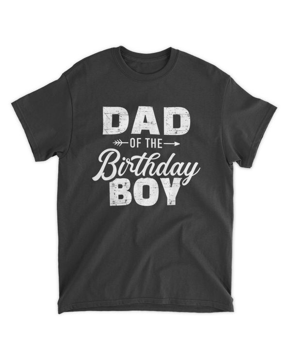 Dad of the birthday boy matching family party T-Shirt